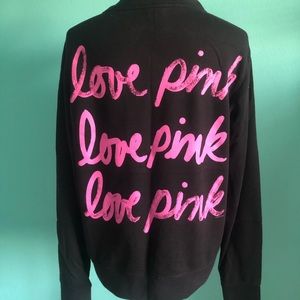 Victoria’s Secret Half ZIP Sweater with cute back